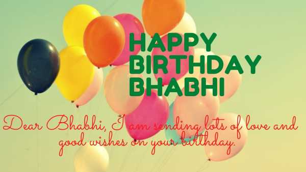 happy birthday bhabhi wishes